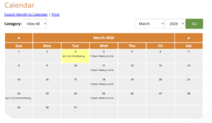 Why an Integrated HOA Community Calendar Matters