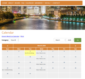 Why an Integrated HOA Community Calendar Matters